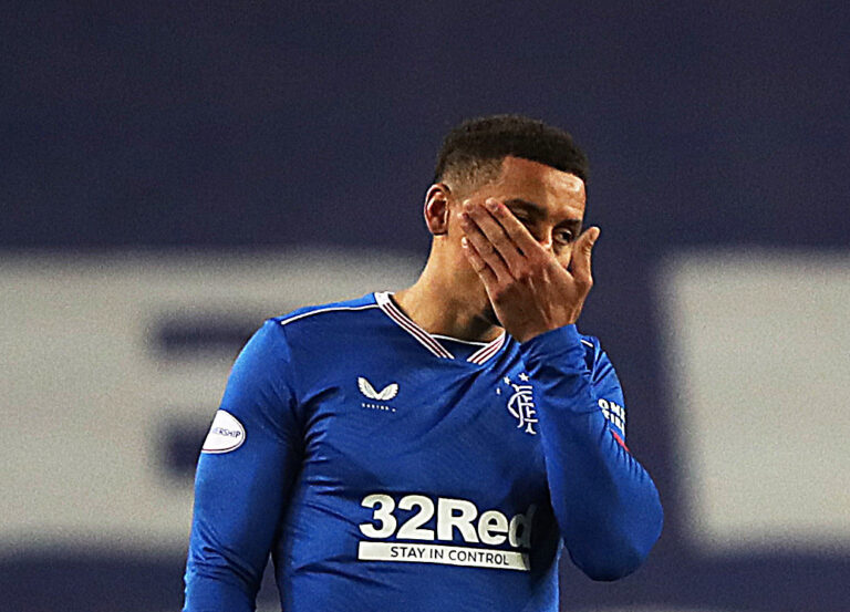 James Tavernier rues 'criminal' defending as Rangers crash out of Scottish Cup