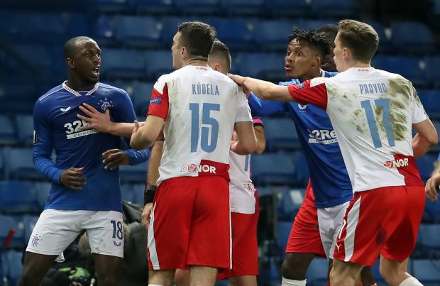 Rangers team-mates rally round Glen Kamara and Kemar Roofe after racist abuse