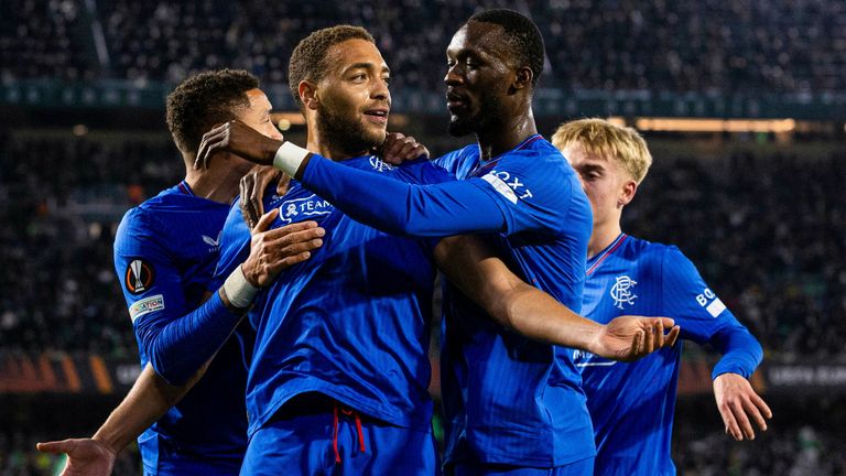 Rangers win thriller at Betis to clinch EL group
