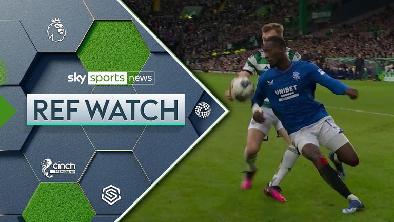 Rangers: No offside mentioned in VAR discussions over Celtic penalty call