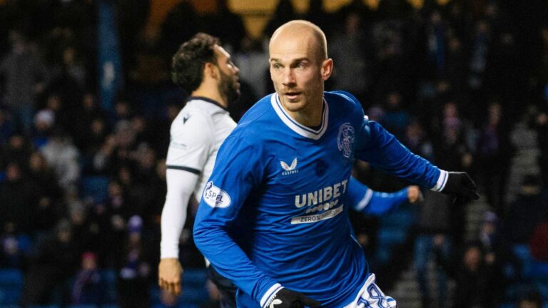 Cerny secures narrow Rangers win against Dundee