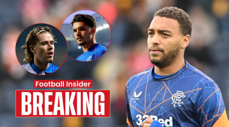 Ianis Hagi and Todd Cantwell react to Cyriel Dessers’ ‘big’ Rangers message