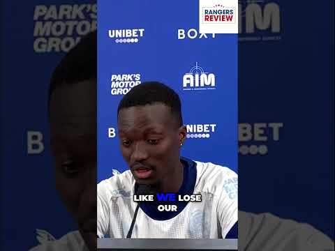 🗣️ “We lose focus…” Diomande on Rangers’ failings this season