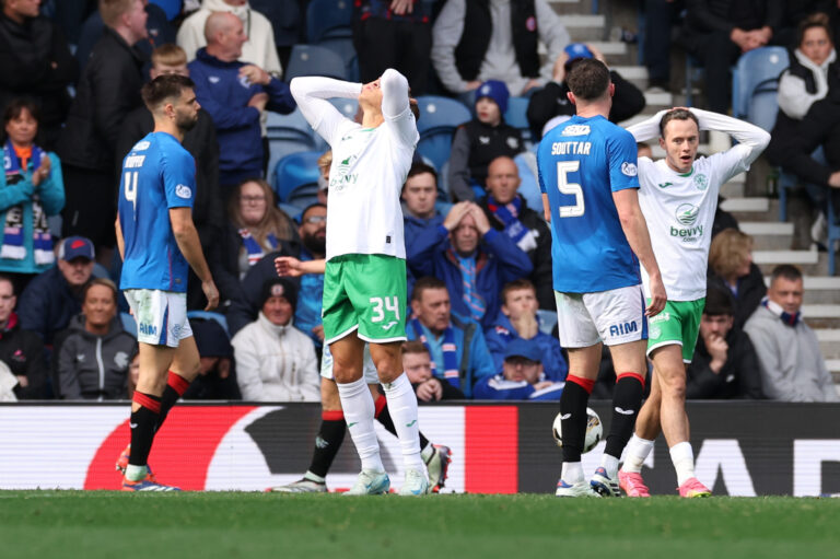Raskin Gets 9, Butland With 5 | Rangers Players Rated In Their Draw Against Hibernian