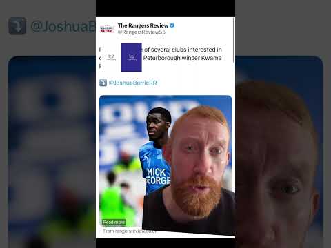 📰 Derek brings us some of the Rangers news headlines on Monday 9th June