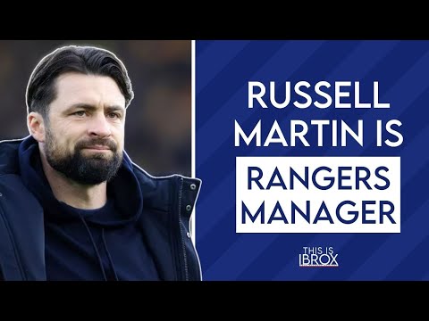 RUSSELL MARTIN IS THE NEW RANGERS MANAGER!