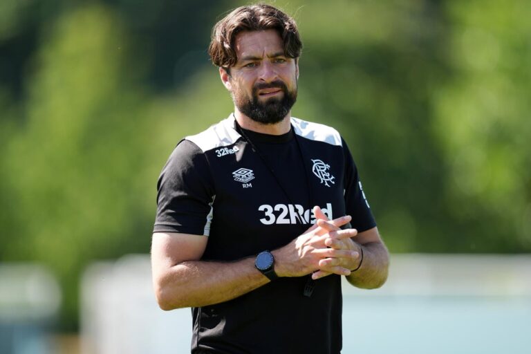 ‘Excited’ Russell Martin confident Rangers will be fit and ready for Champions League