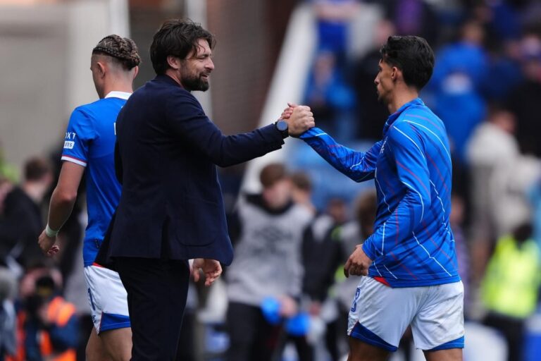 Russell Martin says ‘I feel really supported’ after Rangers’ draw with Celtic