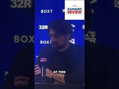 👀 Russell Martin on support from Rangers board