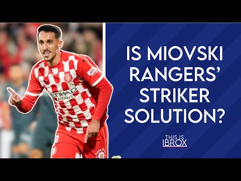 Is Bojan Miovski the striker solution for Rangers as Igamane and Dessers near exit door?