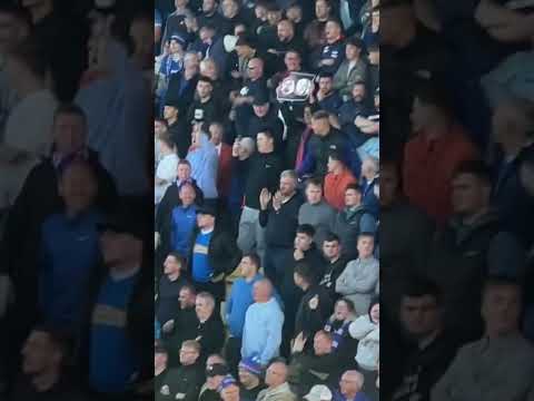 BEDLAM in the Rangers end after late winner before fans turn on the manager