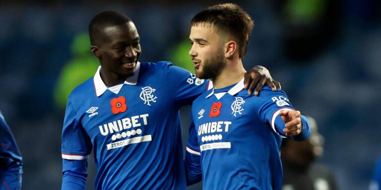 107 touches, 100% dribbles: Rangers star is now as undroppable as Raskin