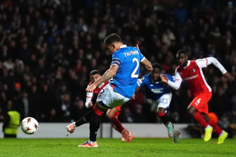 Connor Barron: Rangers can take confidence from Braga draw into Falkirk clash