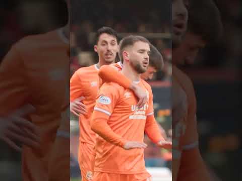 Nico Raskin opens the scoring for Rangers v Dundee