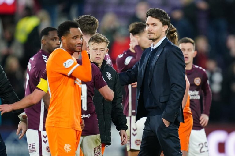 Defeat against Jambos ‘tough to take’ for Rangers boss Danny Rohl
