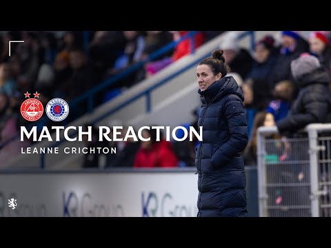 Leanne Crichton reacts to this afternoon’s win | 21 Dec 2025