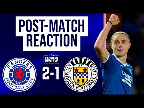Rangers survive St Mirren scare to CLOSE the gap