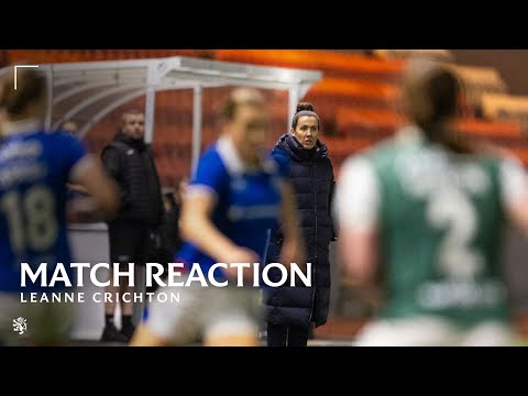 Leanne Crichton reacts to our win over Hibernian | 18 Jan 2026