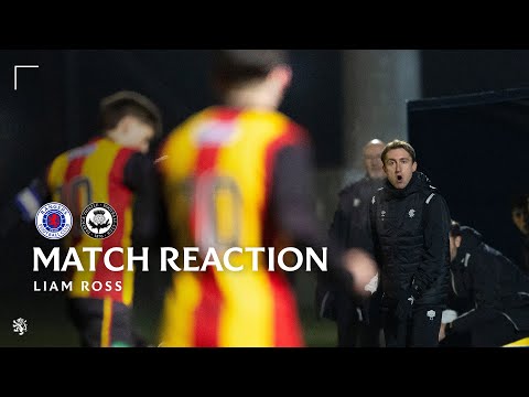 Liam Ross reacts to tonight’s dominant display in the Glasgow Cup.