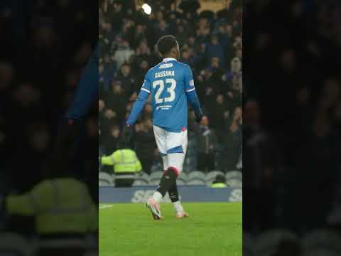 Gassama bends it beautifully! 🤌