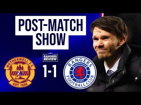 ‘Rangers were LUCKY to get a point’ – Reaction after difficult Motherwell draw