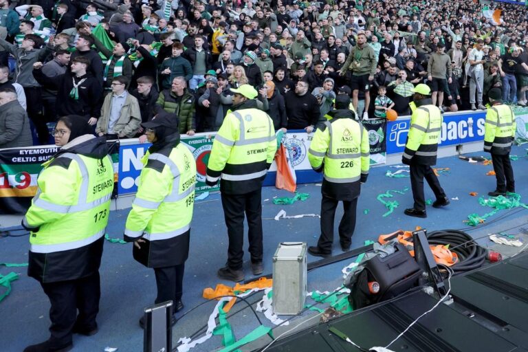 Martin O’Neill ‘saddened’ as Ibrox derby violence threatens away fan allocations