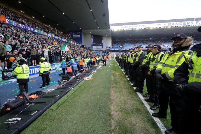 Large away support ‘not safe’ at Old Firm derbies – police