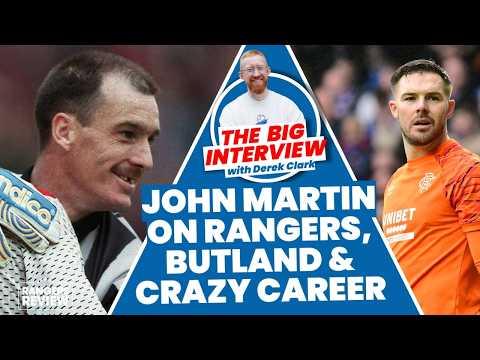 McCoist wind-ups, A Shot at Glory, Butland and Ibrox dream – Bluenose John Martin’s Rangers memories