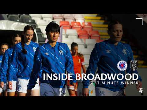 LAST MINUTE WINNER | Inside Broadwood | Glasgow City | 24 Mar 2026