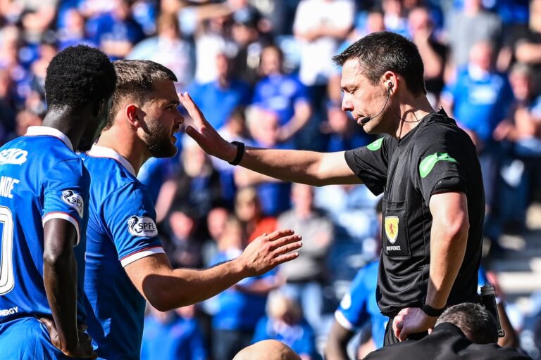 Kevin Clancy praised for handling of Rangers v Motherwell penalty flashpoint as Danny Rohl complaint shut down