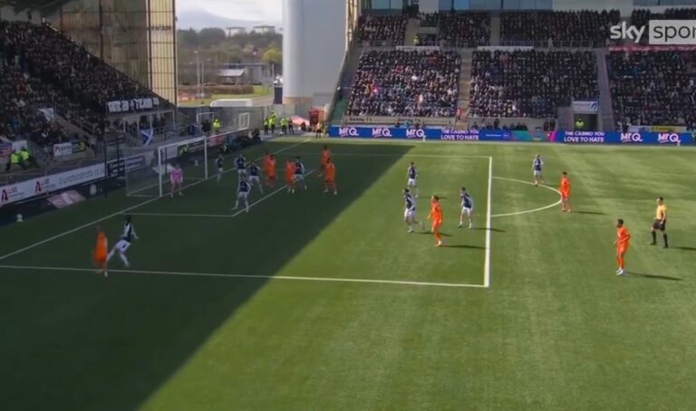 Rangers goal flashpoint vs Falkirk gets ‘Ref Watch’ treatment as inconclusive camera angle poses fresh VAR question