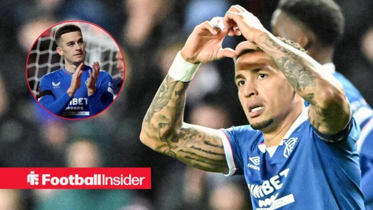 Tom Lawrence sends emotional 21-word message to James Tavernier as Rangers exit confirmed