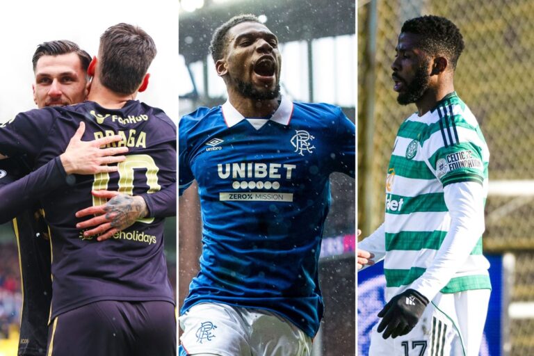 Scottish Premiership title odds: How Rangers and Celtic chances are rated as Hearts suffer weekend slip up