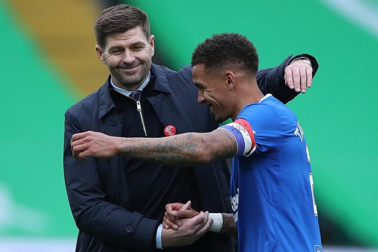 Steven Gerrard leads past and present Rangers heroes in James Tavernier tributes after exit confirmed