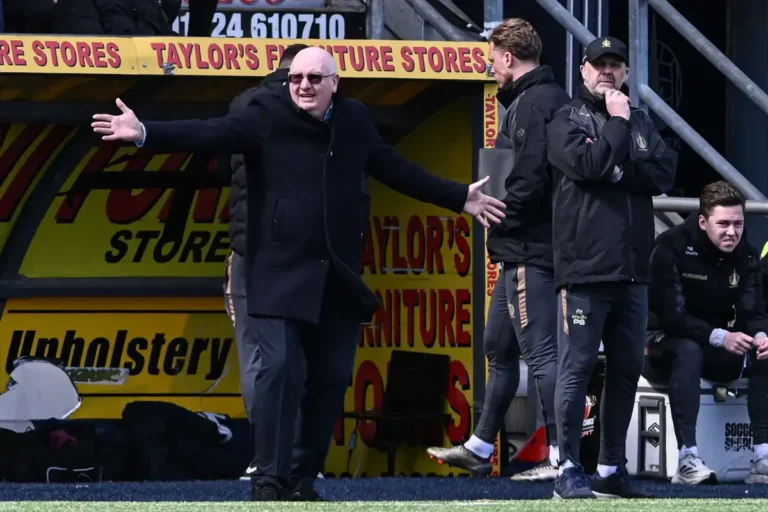 John McGlynn rules out controversy and points to Falkirk errors after Rangers defeat