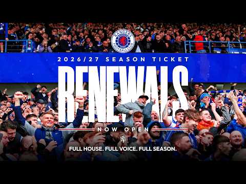 💙 One club. One home. One word for Ibrox.