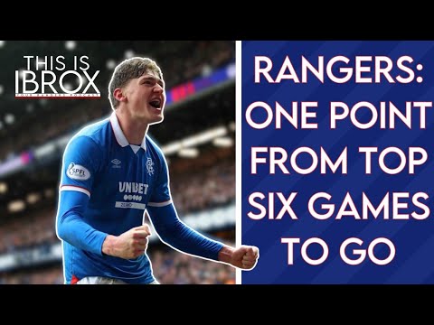 Rangers Are 1 Point From The Top