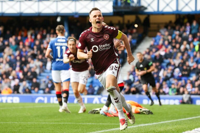 Lawrence Shankland a Rangers transfer target as Hearts fight to keep their captain