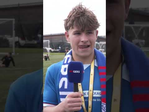Kyle Glagow reacts to winning the CAS Elite Under 19 League