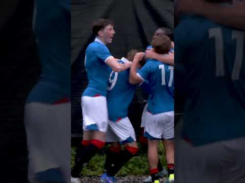 Zeb Lawsons free kick secures Rangers the title