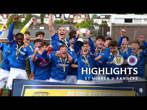 HIGHLIGHTS | St. Mirren v Rangers U19’s | 15 May 2026