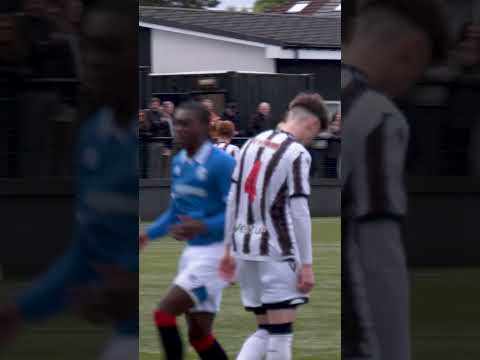 Zeb Lawson gets Rangers u19’s off the mark with a big strike