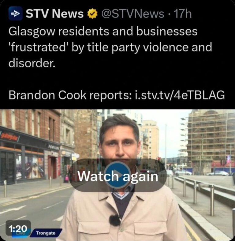 STV appear to backtrack over bizarre Rangers inclusion on Celtic fan trouble report