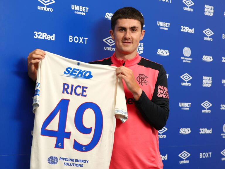 Bailey Rice Signs Rangers Contract Extension As Midfield Pathway Stays Open