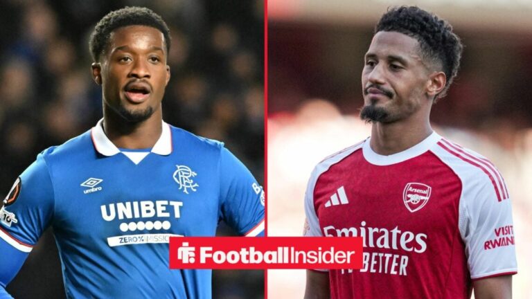 Rangers face losing battle over Emmanuel Fernandez as Arsenal handed William Saliba blow