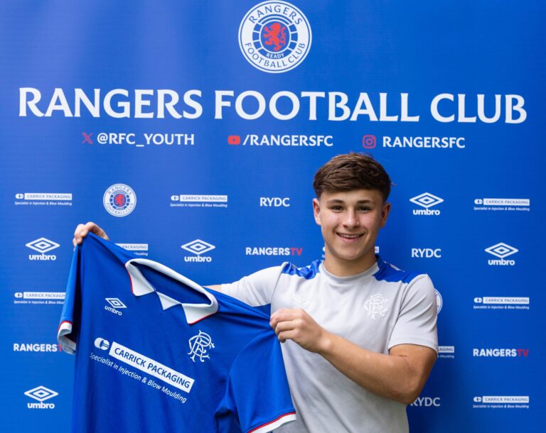 Kyle Glasgow Ambition Gives Rangers Academy A Timely First-Team Storyline