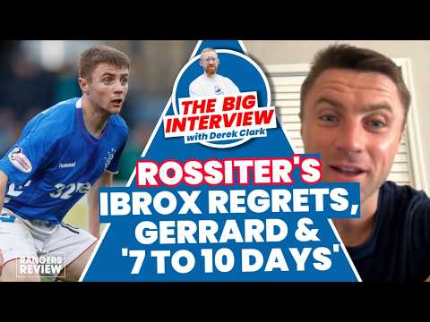 Jordan Rossiter EXCLUSIVE: The Rangers Career That Never Took Off