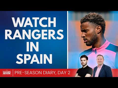 WATCH Rangers train as Derek McInnes’ side warm up in Spain
