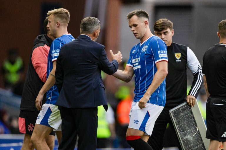 Rangers explain situation with Lawrence Shankland after captain drops out of starting XI