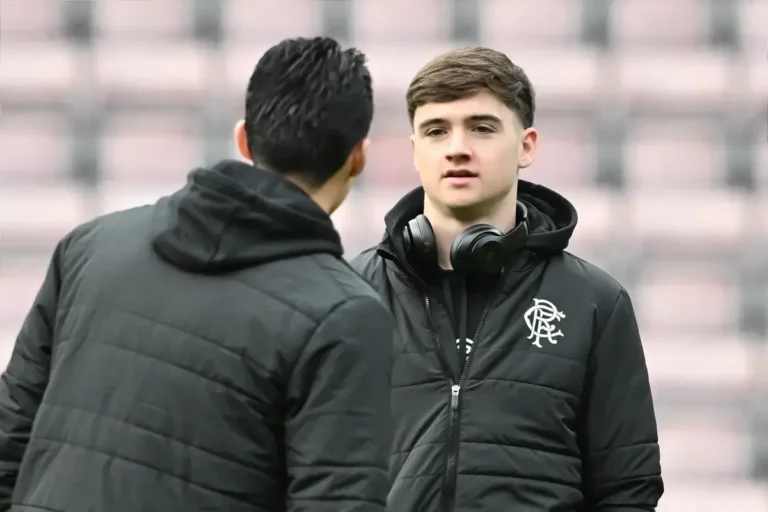 Revealed – Why Findlay Curtis ran straight up the tunnel after he was subbed against Hibs